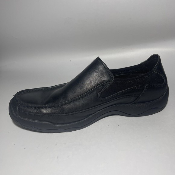 Men's Timberland Earthkeepers Anti-Fatigue Black Leather Loafers US Size 9M - Picture 7 of 11